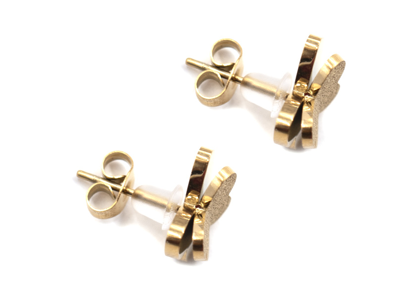 Set 6 Ohrstecker Schmetterling