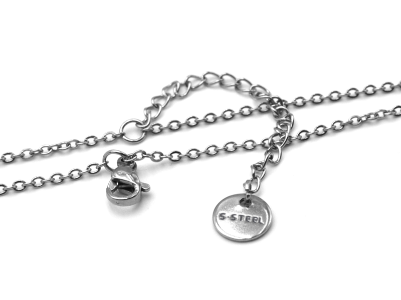 Edelstahl doppel Ankerkette Star