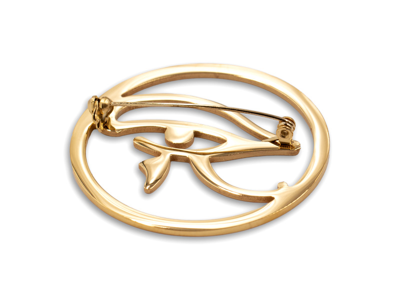 Brosche Auge des Horus