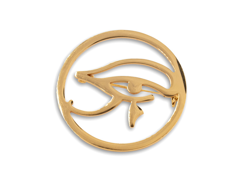 Brosche Auge des Horus
