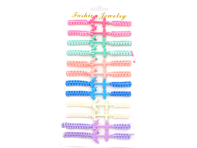 Freundschaftsarmband Set Anker (12 Stück)