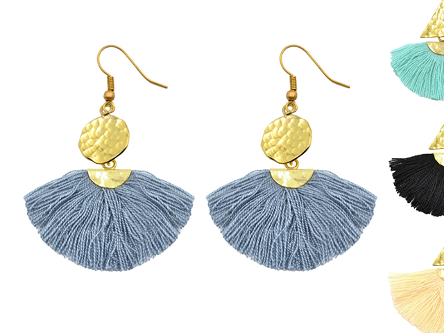 Ohrhänger "Shirin" mit Kreis