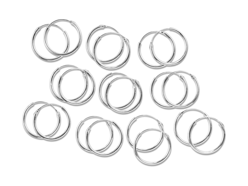 Creolen (1.5 mm x 16 mm) (10 Paar)