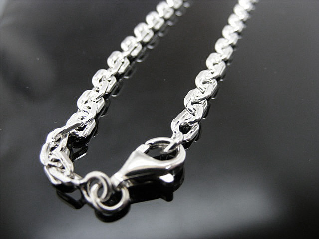 Ankerkette (50 cm) (4.0 mm) diamantiert