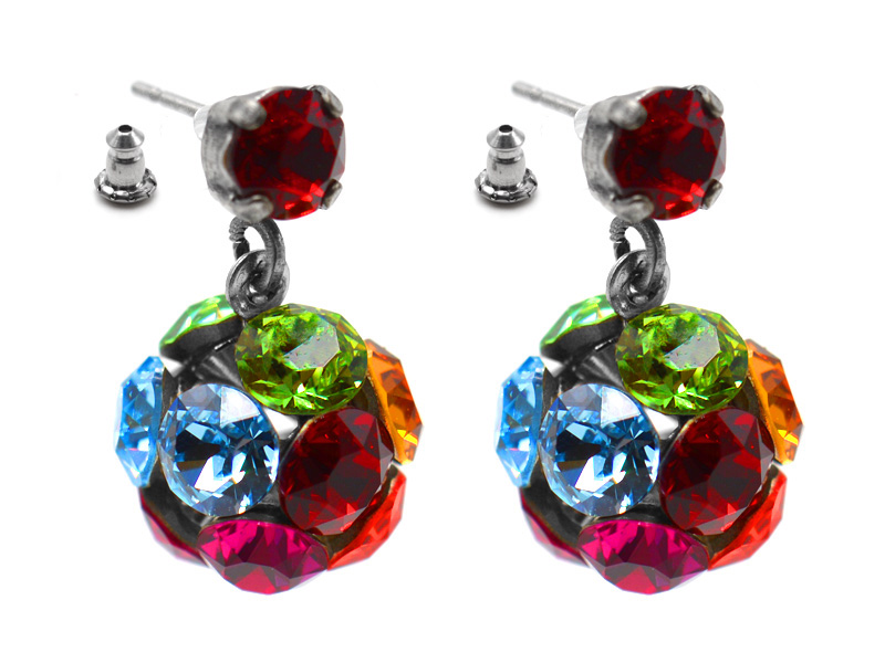 Ohrstecker DS05 Disco mit Premium Crystal 