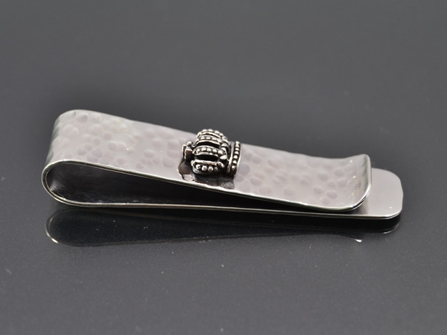 Geldklammer Krone gehämmert