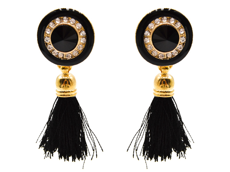 Ohrstecker Black Beauty