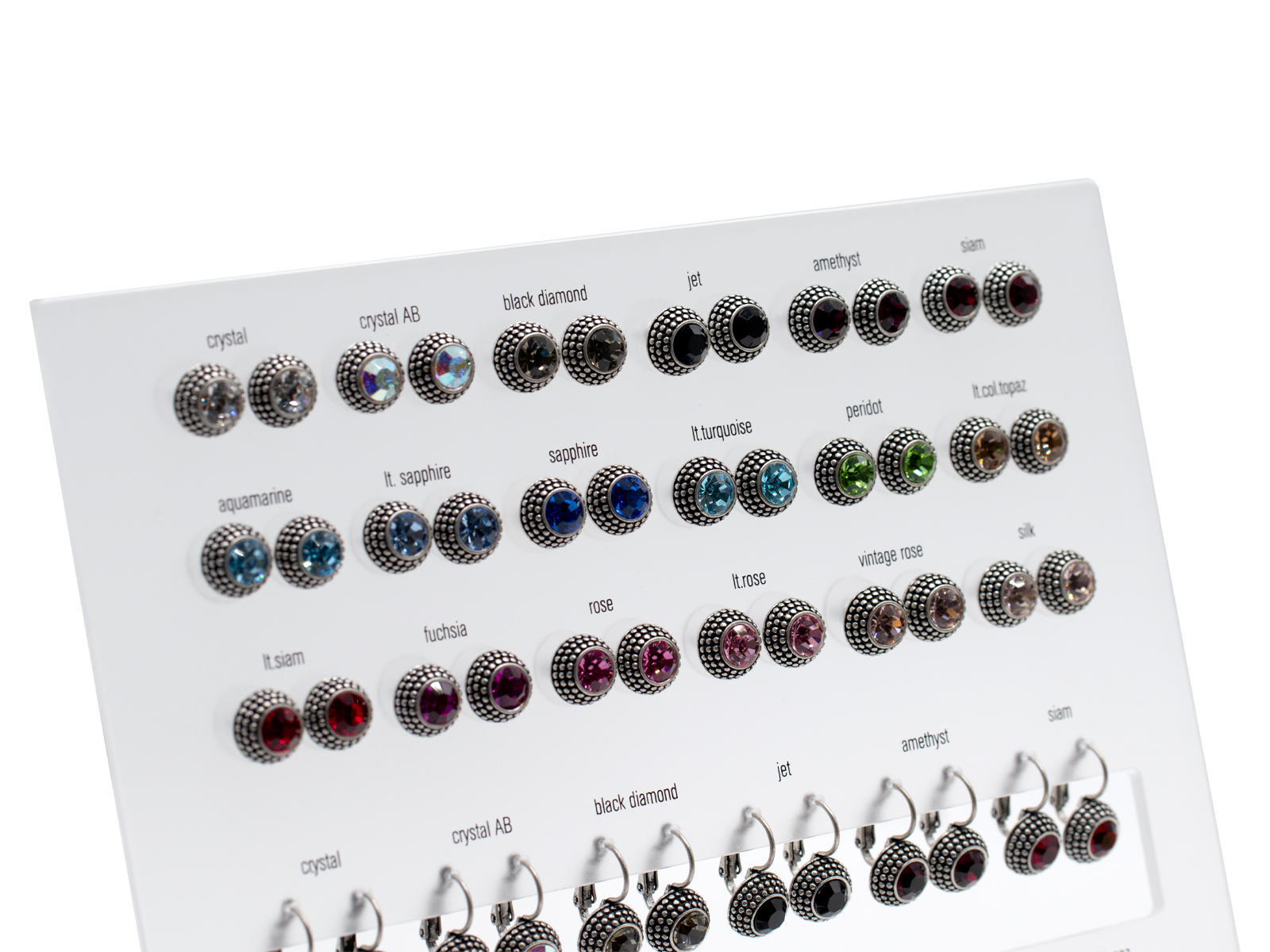 Display Kombi Lea mit Premium Crystal in 6 mm (36 Paar)