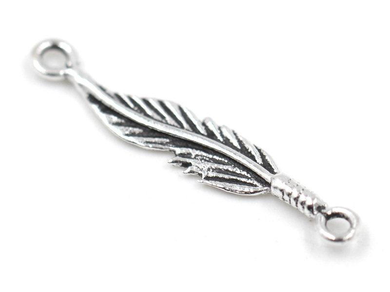 Anhänger Feder, Doppelöse