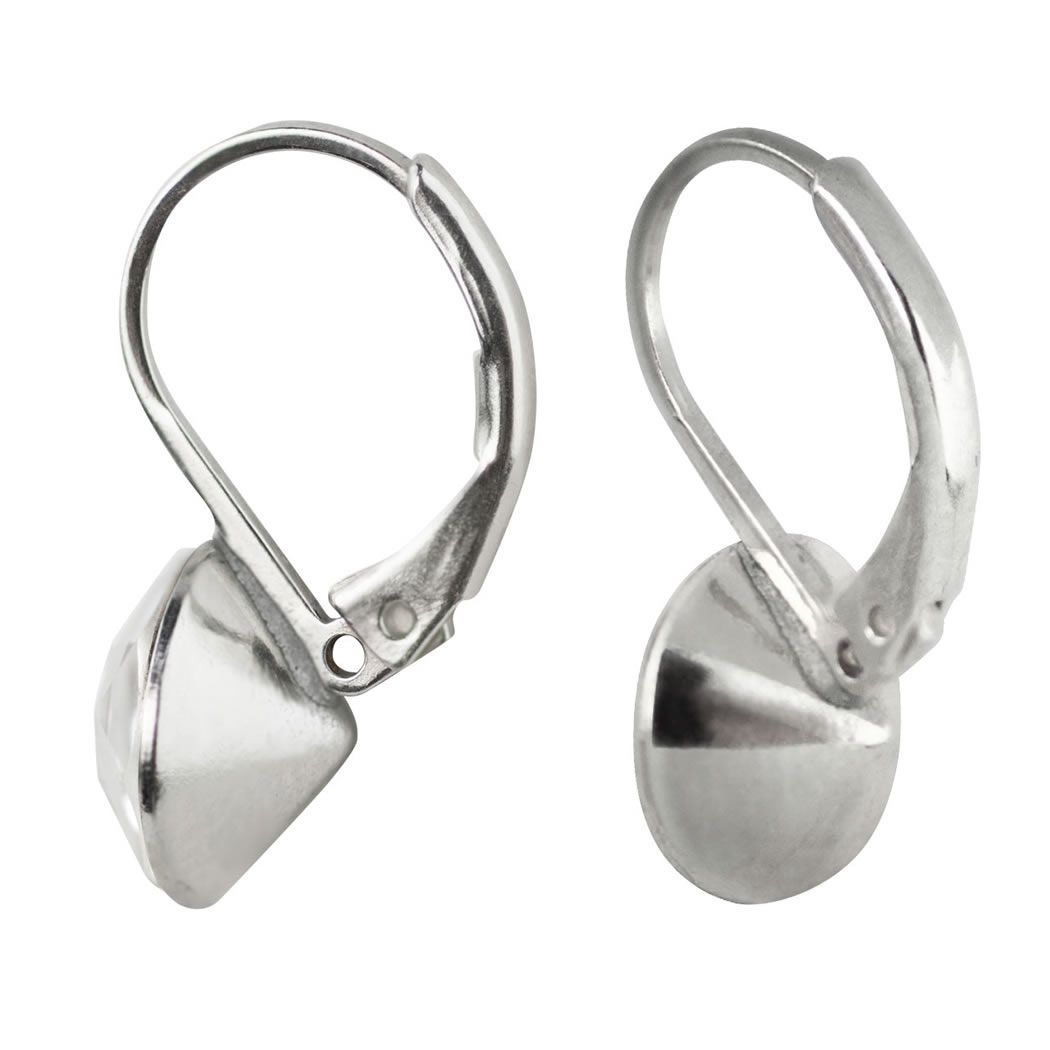 Ohrhänger HK39TB mit Premium Crystal in 8 mm