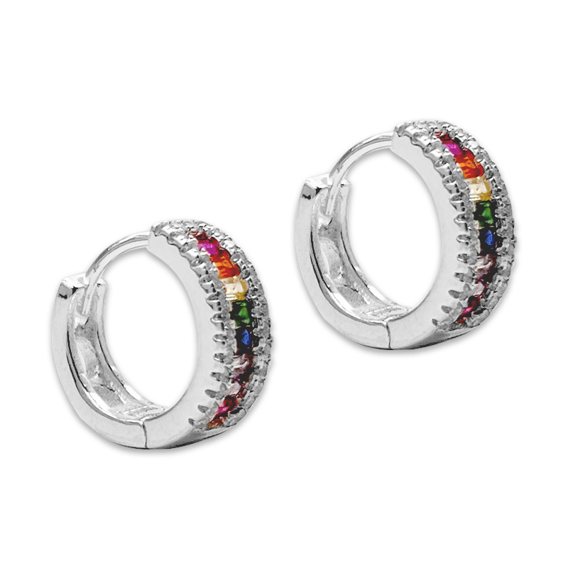 Creolen mit Premium Crystal