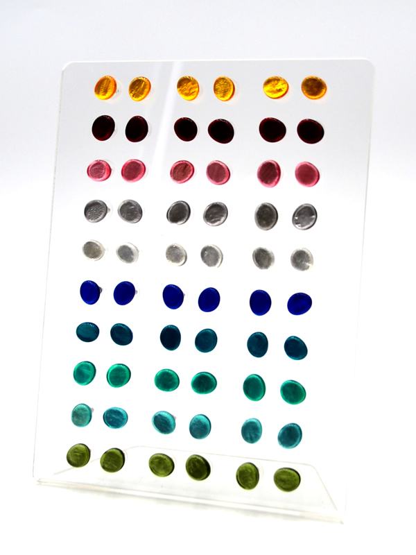 Display Ohrstecker "Capiz" (30 Paar)