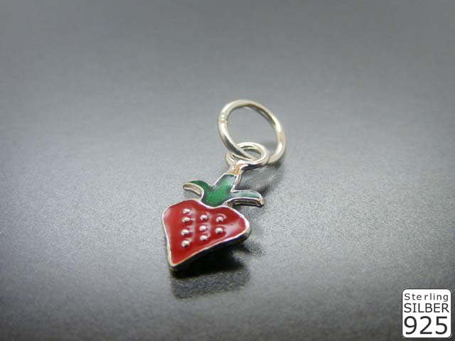 Anhänger Erdbeere (5er Pack)