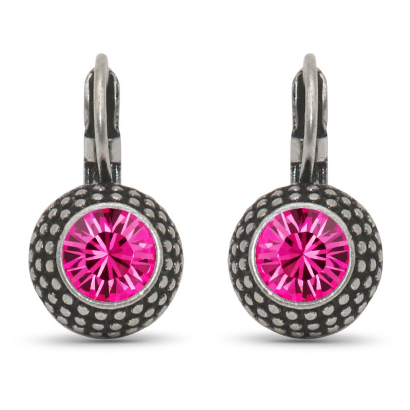 Ohrhänger "Lea" Fuchsia