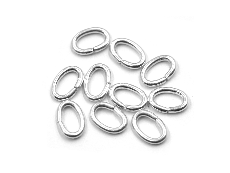 Biegeringe oval (5.0 mm x 3.0 mm) (10er Pack)