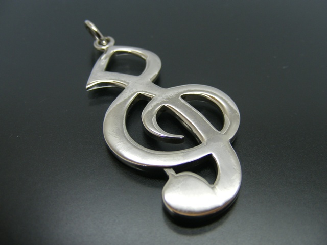 Anhänger Notenschlüssel
