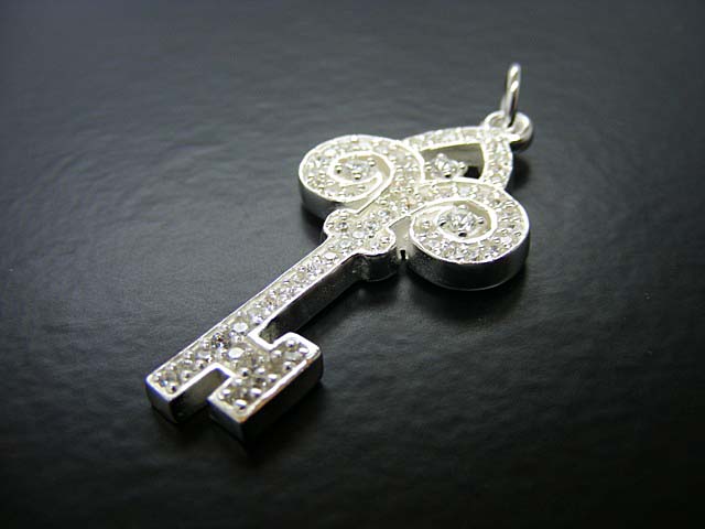 Anhänger Schlüssel , Zirkonia