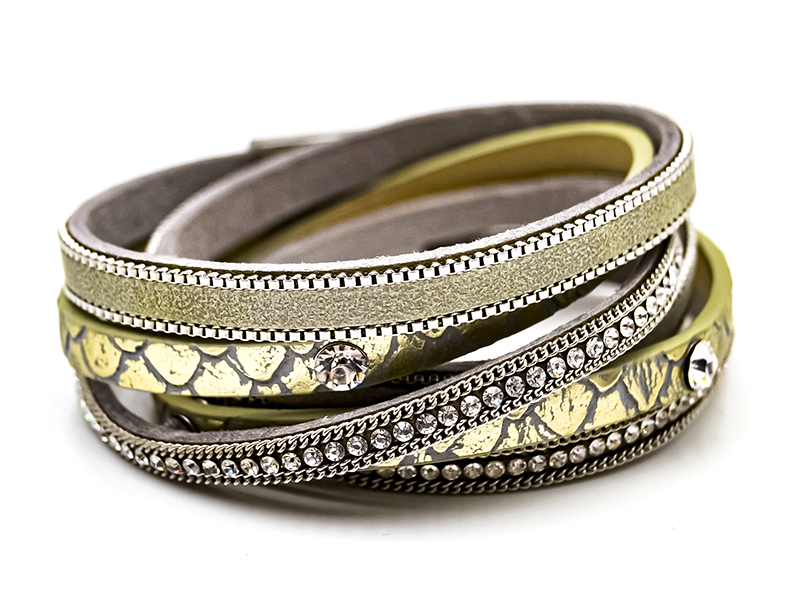 Alcantara-Armband Traude (37.5 cm)