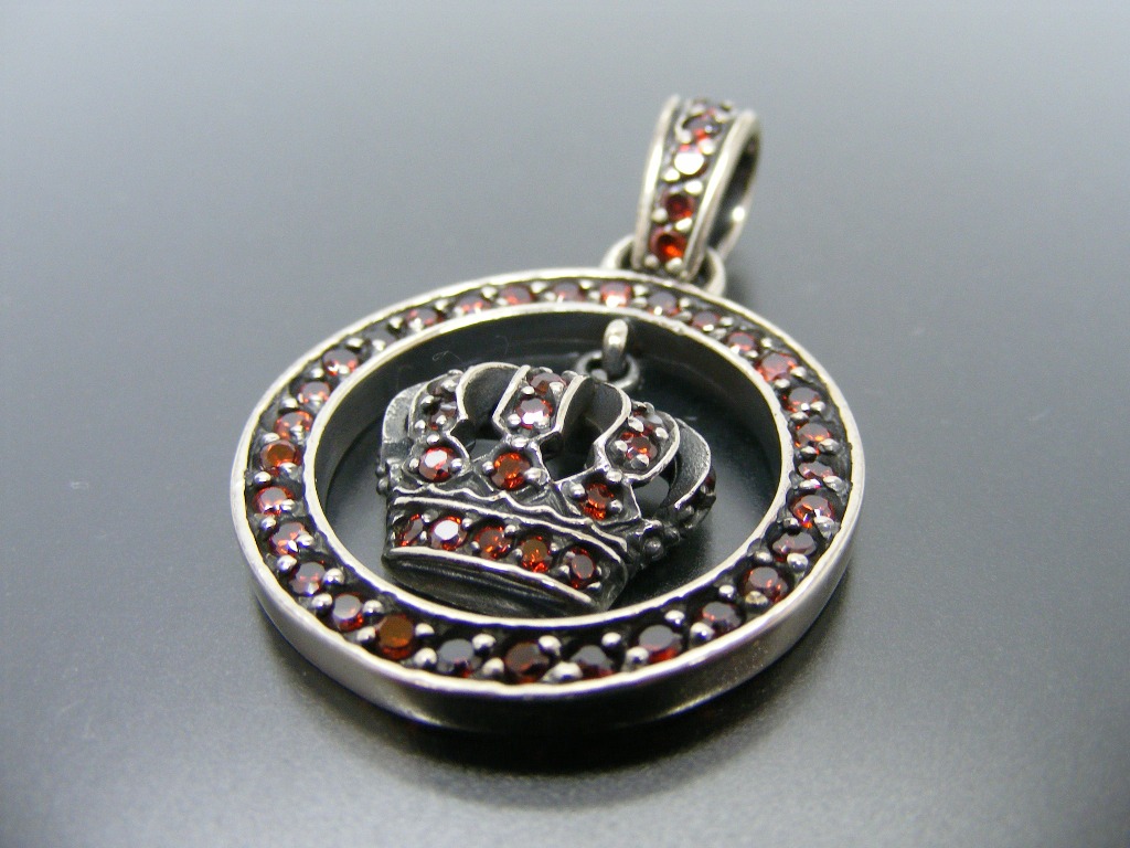 Anhänger Krone, Topaz