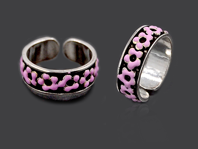 Zehenring "Blume" (2 Stück)