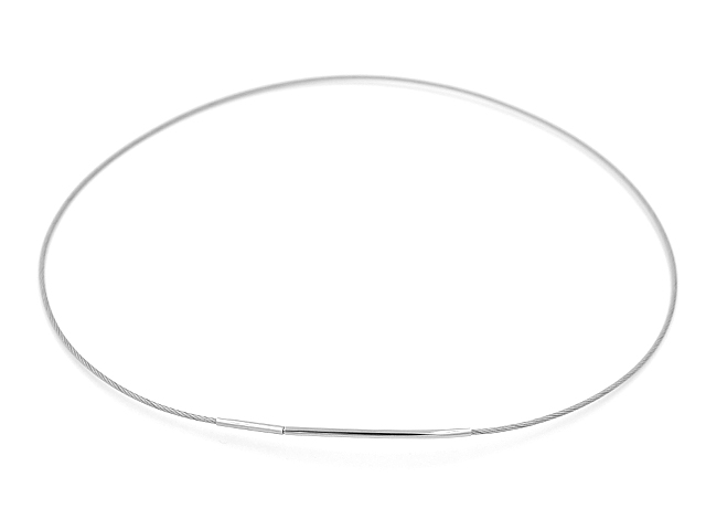 Edelstahlhalsreifen (45 cm) (1.5 mm) 3er Pack