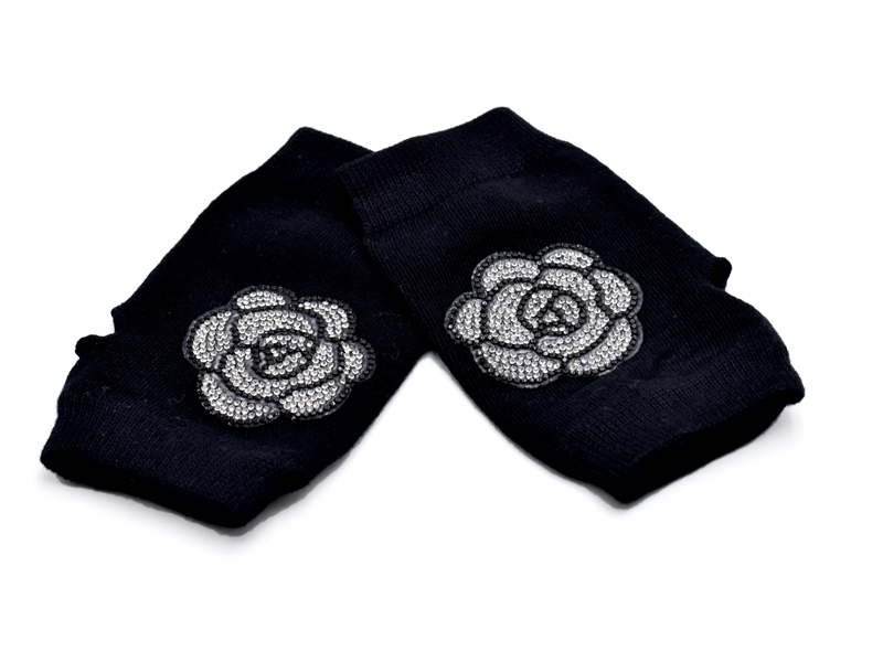 Kurze Pulswärmer / Handstulpen aus weicher feiner Wolle