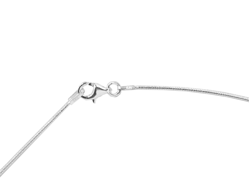 Omega-Halsreifen(Inhalt 1 Stück)1mm 40cm