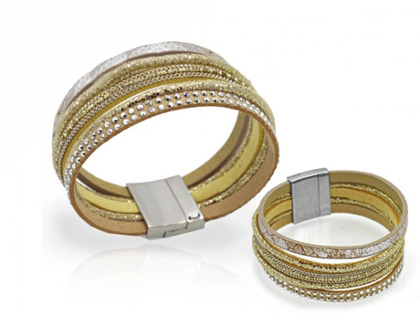 Alcantara-Armband "Ulrike"