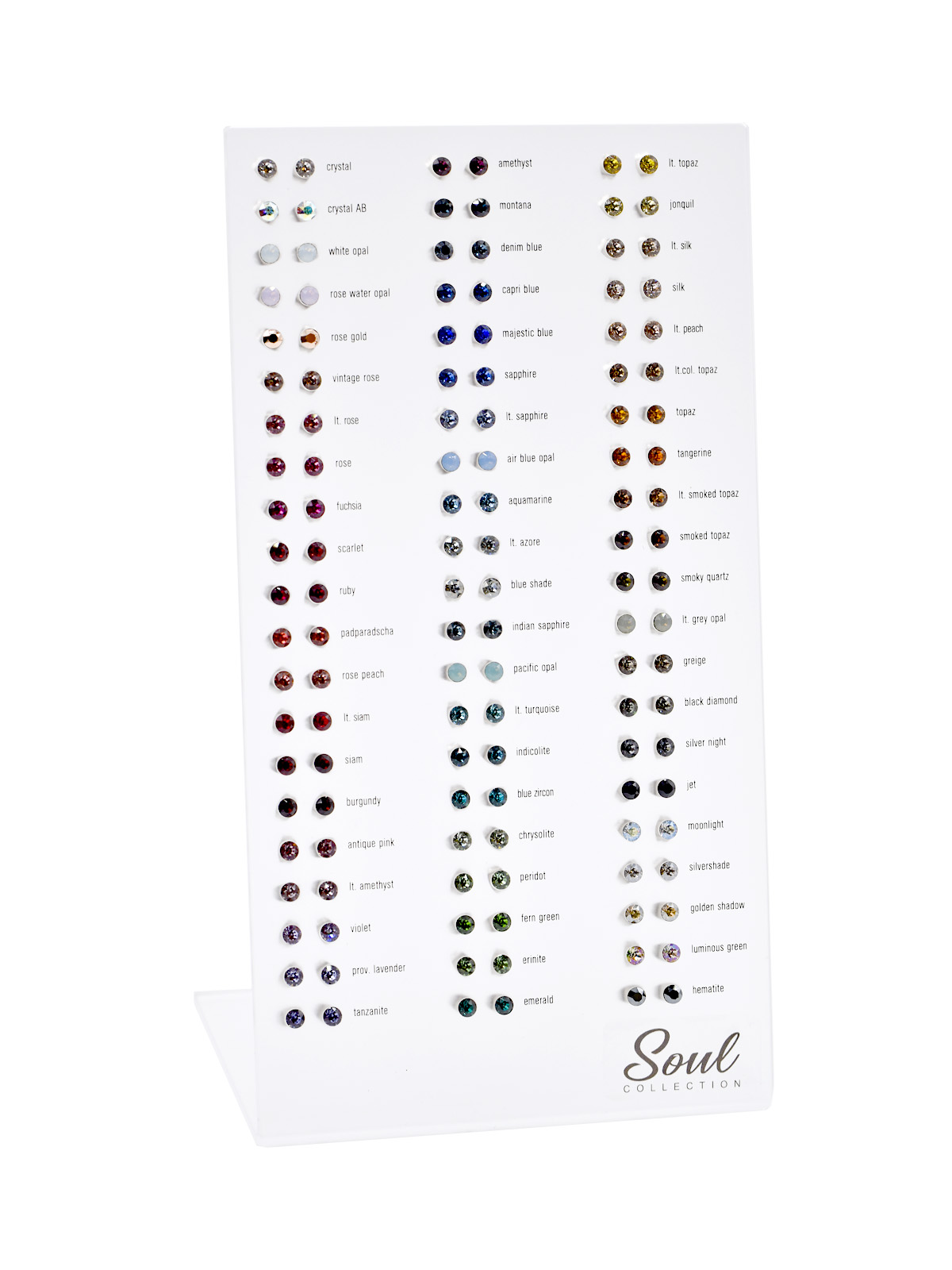 Ohrstecker OSGK19 (4mm) Display (63 Paar)