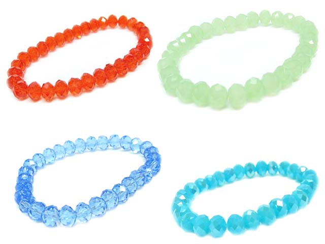 Glassteinarmband (17 cm)