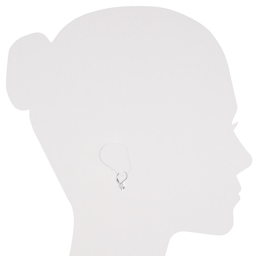 Ohrhänger HK39TB mit Premium Crystal in 8 mm