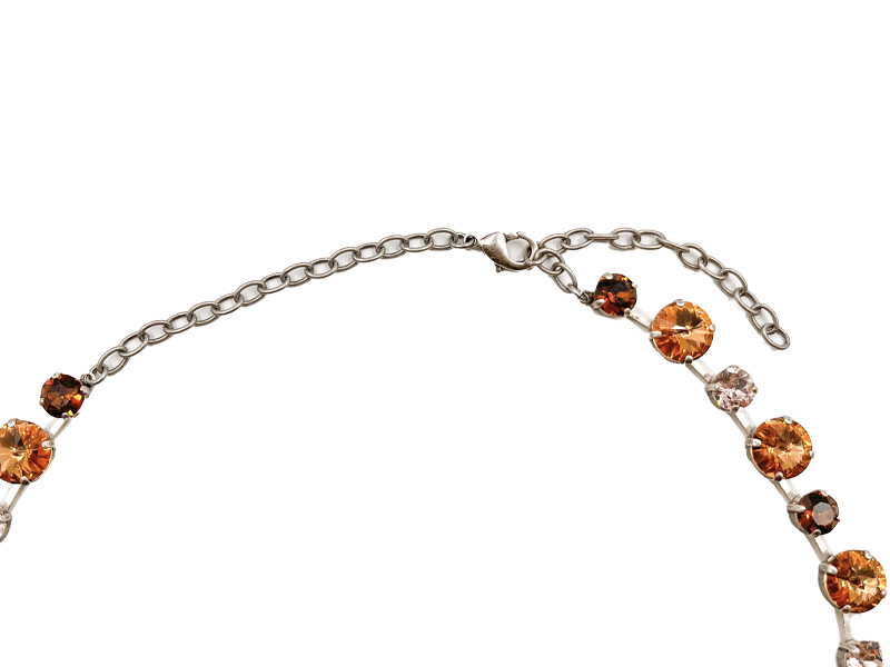 Collier Glamour mit Premium Crystal (44 cm + 6.0 cm)