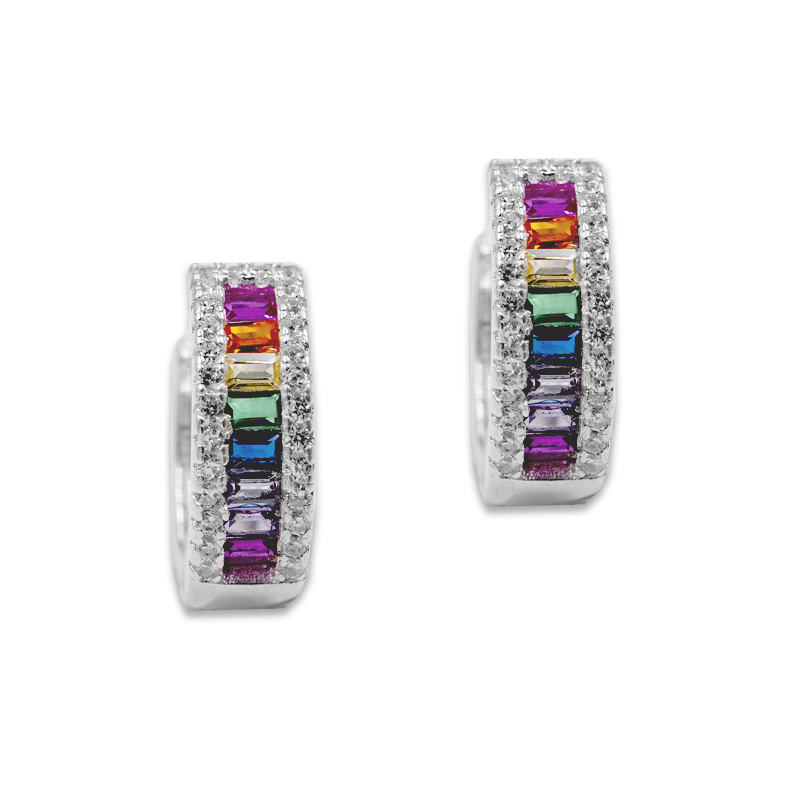 Creolen mit Premium Crystal