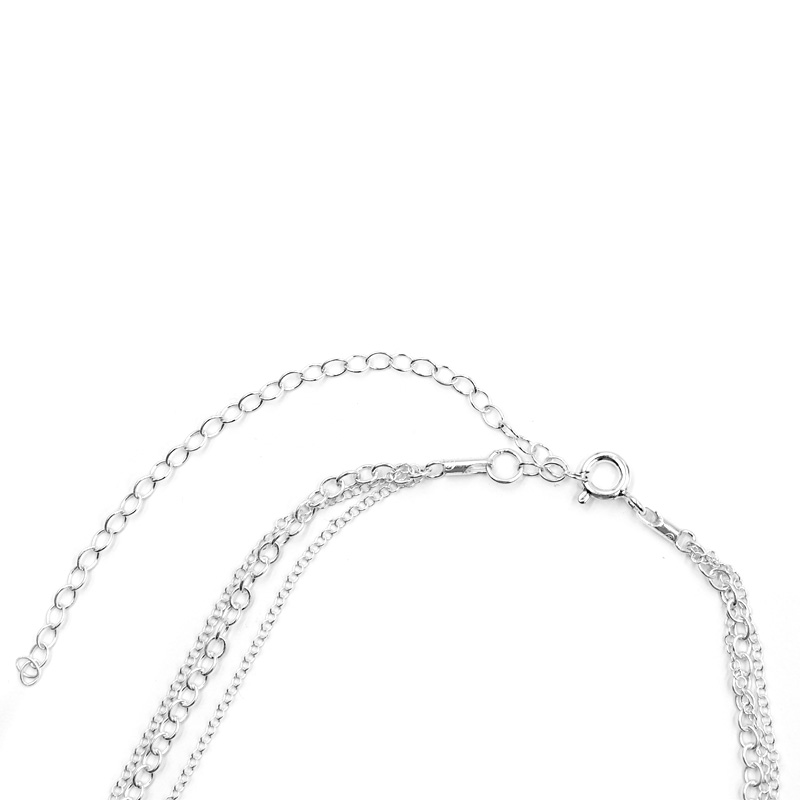 Erbskette mehrreihig (41 cm) (1.3 mm - 2.4 mm)