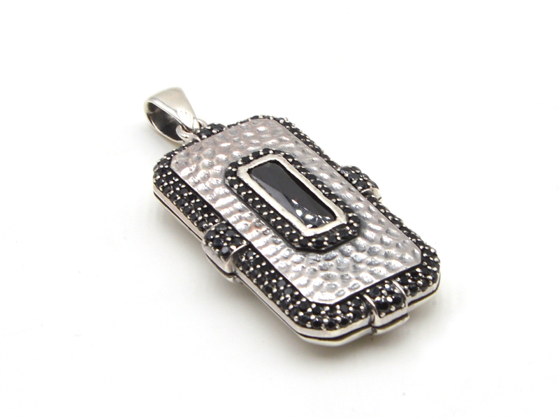 Anhänger Medaillon mit Black Onyx