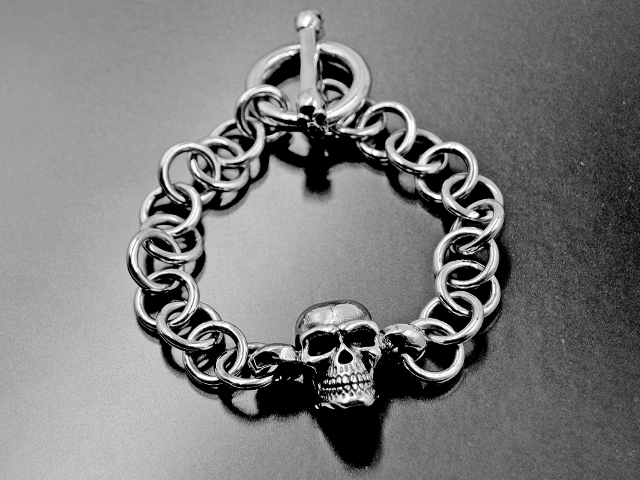 Armband "Totenkopf" (22cm)