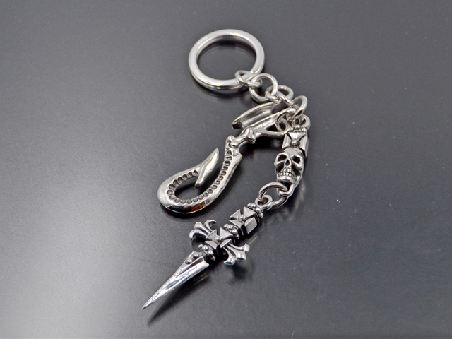 Schlüsselanhänger Totenkopf