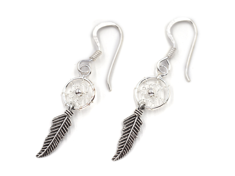 Ohrhänger Traumfänger 8 mm