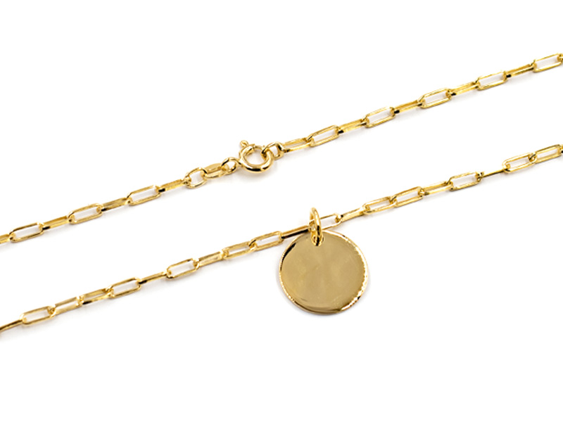 Kette mit Gravurplatte