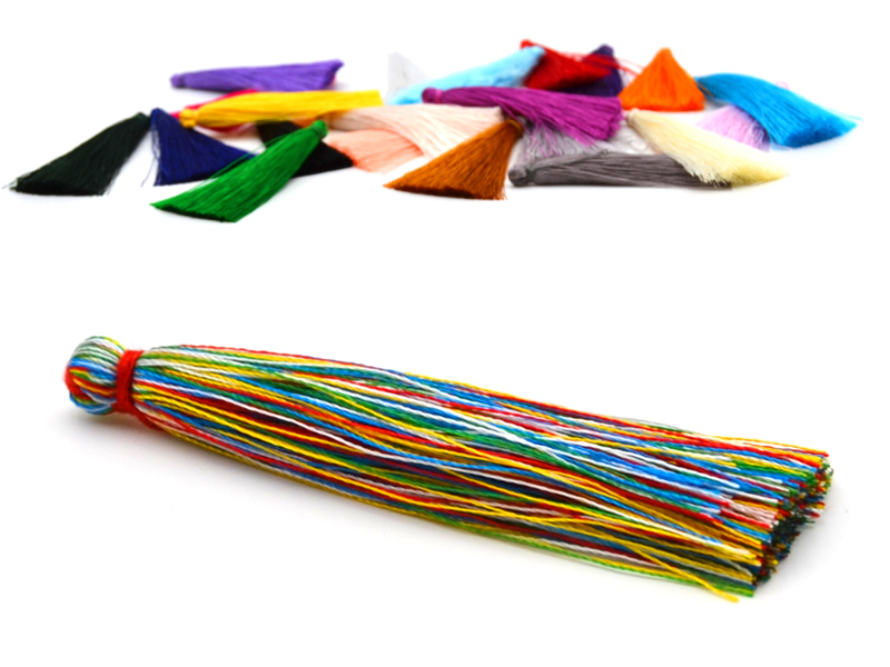 Baumwoll Quasten (ca. 6,5cm) (5St.)