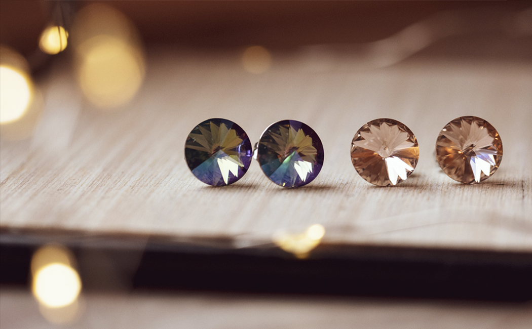 Ohrstecker OSGK47 mit Premium Crystal in 10 mm