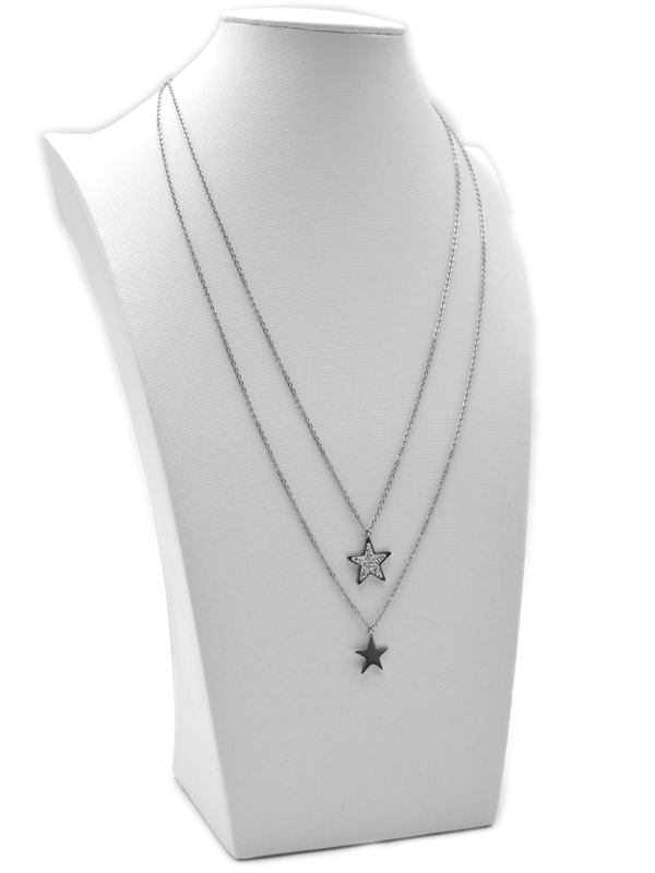 Edelstahl doppel Ankerkette Star