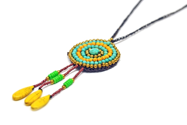 Kette ''Orient'' in Gelb