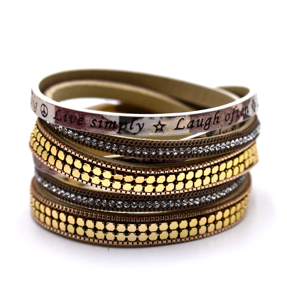 Alcantara-Armband "Melanie"Alcantara-Armband Melanie (37.5 cm)