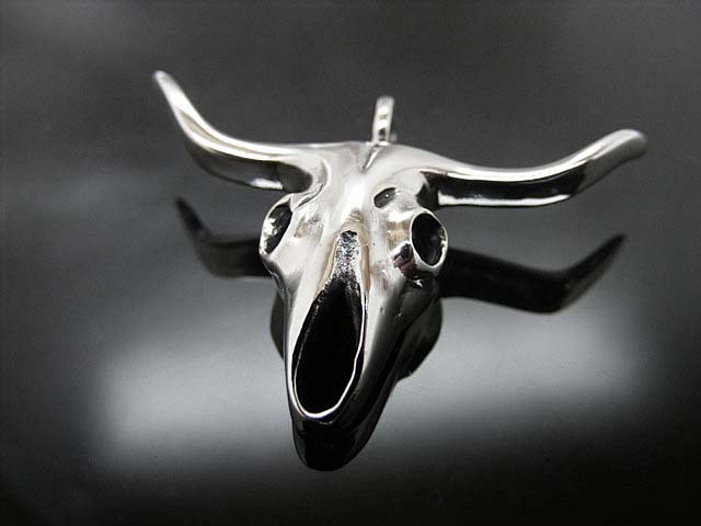 Anhänger Büffel Totenkopf