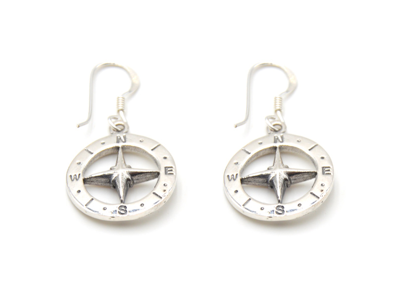 Ohrhänger "Kompass"