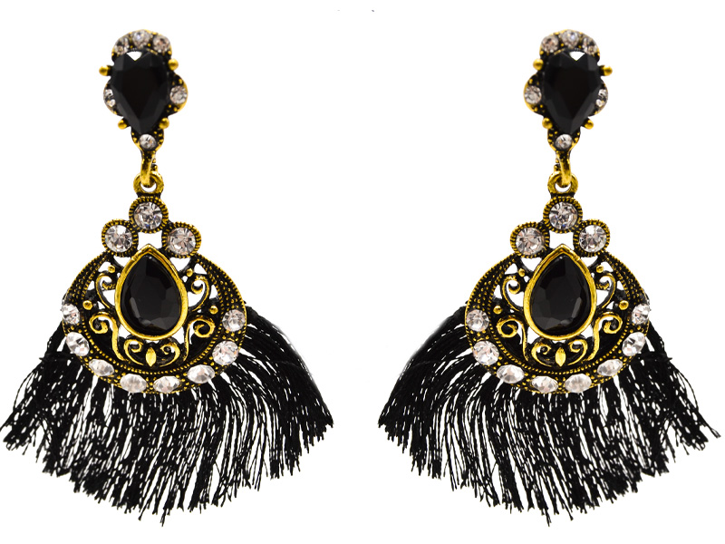 Ohrstecker Black Beauty