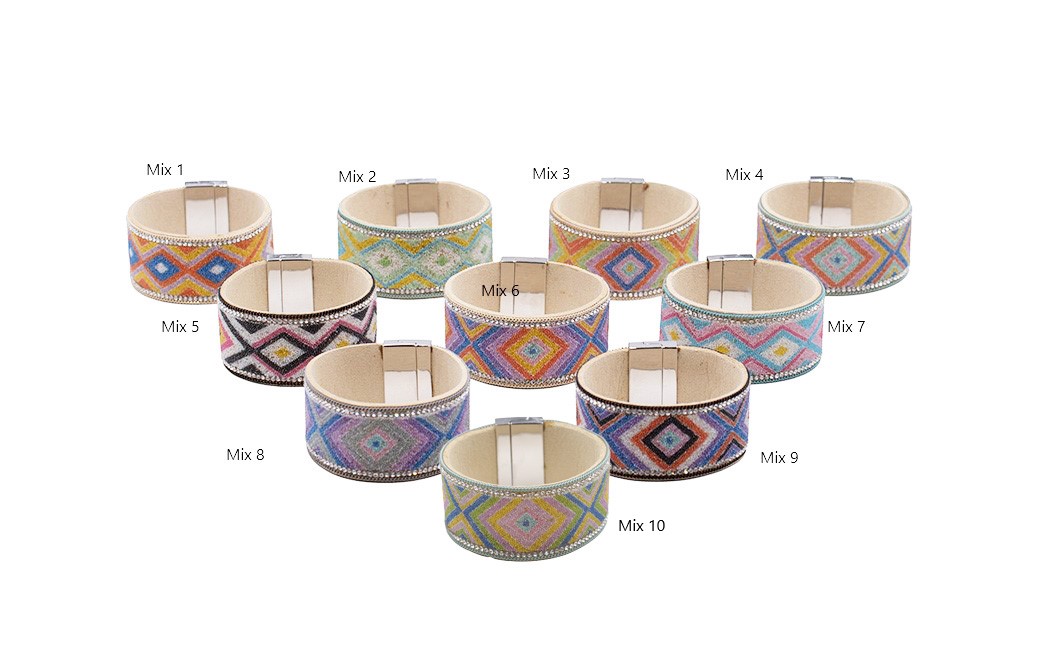 Alcantara-Armband (17.5 cm)