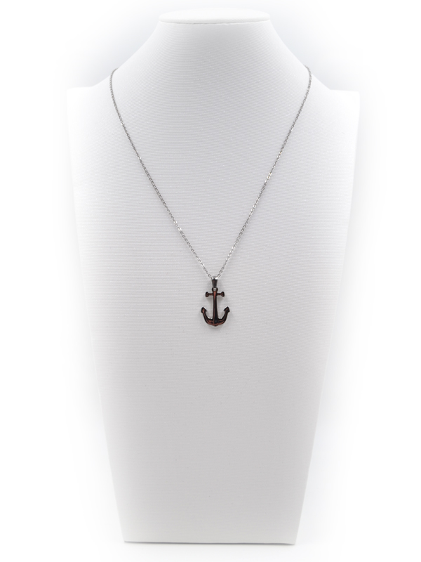Edelstahlkette "Anker" (44+5 cm)