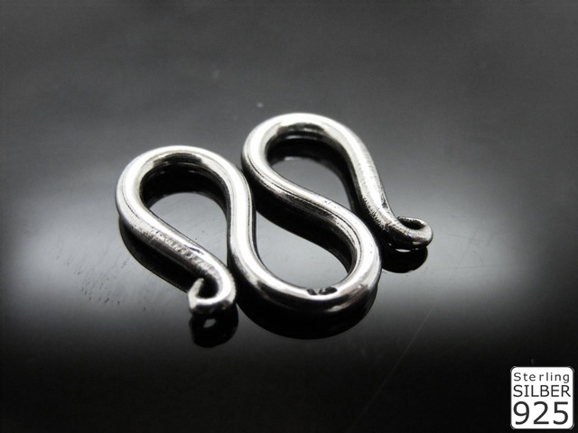 Verschluss Doppel S-Haken (4er Pack)